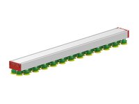 Chwytak próżniowy KVG120C 1200x120 mm przyssawka BX52P, (KVG.1200.120.BX52P.CVM.S4.X.X) (9959676) - Piab