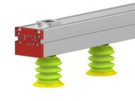 Chwytak próżniowy KVG60C 1250x60 mm, (KVG.1250.60.9911122.Y75.P100.CV13.2B) (9955388) - Piab