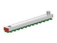 Chwytak próżniowy KVG120C 1200x120 mm przyssawka B52XP60, (KVG.1200.120.B52XP60.CVM.PU.X.X) (9942943) - Piab