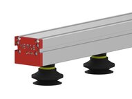 Chwytak próżniowy KVG60C 700x60 mm, (KVG.700.60.9944934.Y50.P200.DM.S1) (9959463) - Piab