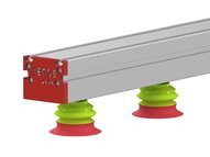Chwytak próżniowy KVG60C 819x60 mm, (KVG.819.60.9939601.Y47.P145.DM.S2) (9970785) - Piab