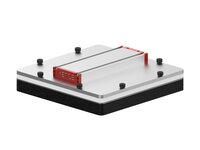 Chwytak próżniowy KVGL 400x400, pianka 40 mm, rozstaw 30 mm, zawory odc. o śr. przepływie, 4xSi32-3, (KVGL.400.400.N405.CVM.S4) (9932438) - Piab