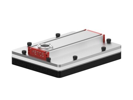 Chwytak próżniowy KVGL 400x300, pianka 30 mm, rozstaw 30 mm, zawory odc. o śr. przepływie, (KVGL.400.300.N305.CVM.BL1) (9950044) - Piab