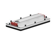 Chwytak próżniowy KVGL 600x300, pianka 20 mm, rozstaw 30 mm, zawory odc. o śr. przepływie, (KVGL.600.300.N205.CVM.BL2) (9937641) - Piab