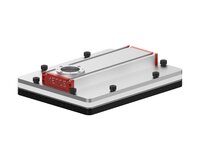 Chwytak próżniowy KVGL 400x300, pianka 20 mm, rozstaw 30 mm, zawory odc. o niskim przepływie, (KVGL.400.300.N205.CVL.BL2) (9950065) - Piab