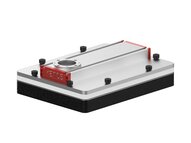 Chwytak próżniowy KVGL 400x300, pianka 40 mm, rozstaw 30 mm, zawory odc. o śr. przepływie, (KVGL.400.300.N405.CVM.BL2) (9929823) - Piab