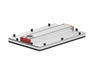 Chwytak próżniowy KVGL 600x400, pianka 10 mm, rozstaw 30 mm, zawory odc. o śr. przepływie, (KVGL.600.400.N105.CVM.BL2) (9948406) - Piab