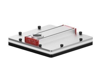 Chwytak próżniowy KVGL 400x400, pianka 20 mm, rozstaw 30 mm, zawory odc. o śr. przepływie, (KVGL.400.400.N205.CVM.BL2) (9951750) - Piab