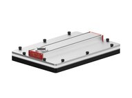 Chwytak próżniowy KVGL 600x400, pianka 30 mm, rozstaw 30 mm, zawory odc. o śr. przepływie, (KVGL.600.400.N305.CVM.BL2) (9948529) - Piab