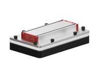 Chwytak próżniowy KVGL 400x240, pianka 40 mm, rozstaw 30 mm, zawory odc. o niskim przepływie, 3xSi32-3, (KVGL.400.240.N405.CVL.S3) (9929690) - Piab