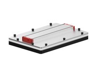Chwytak próżniowy KVGL 600x400, pianka 30 mm, rozstaw 30 mm, zawory odc. o niskim przepływie, 6xSi32-3, (KVGL.600.400.N305.CVL.S6) (9962087) - Piab