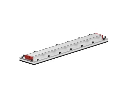 Chwytak próżniowy KVGL 1200x240, pianka 10 mm, rozstaw 30 mm, zawory odc. o niskim przepływie, 8xSi32-3, (KVGL.1200.240.N105.CVL.S8) (9963113) - Piab