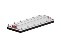 Chwytak próżniowy KVGL 1000x400, pianka 40 mm, rozstaw 30 mm, zawory odc. o śr. przepływie, (KVGL.1000.400.N405.CVM.BL2) (9931575) - Piab