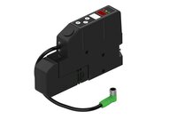 Eżektor wielofunkcyjny MFE, dysza Ø2 mm, wys. ciśnienie, NC, M8 8-pin przewód, z tłumikiem (MFE.200H.AR1) (9975607) - Piab