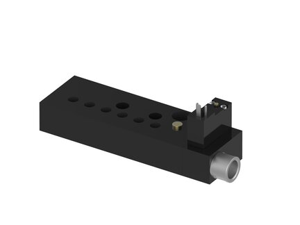 Eżektor wieloobwodowy MCE, dysza Ø0,85 mm, 6 obwodów, zas. zaworu NC (MCE.030.16.C) (9973602) - Piab