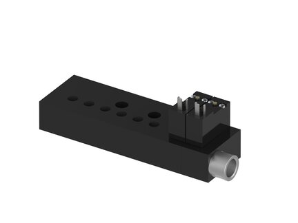 Eżektor wieloobwodowy MCE, dysza Ø0,85 mm, 6 obwodów, zas. zaworu NC (MCE.030.16.MC) (9973603) - Piab