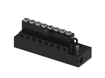 Eżektor wieloobwodowy MCE, dysza Ø0,85 mm, 8 obwodów (MCE.030.18.B) (9976792) - Piab
