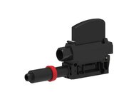 Eżektor kompaktowy P5010 COAX, obudowa, przyłącze 3/8”, wkład COAX Pi48-3X1, (P5010.01.AJ.10) (9908391) - Piab