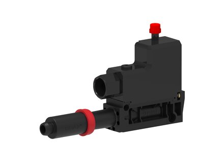 Eżektor kompaktowy P5010 COAX, obudowa, przyłącze Ø10 wkład COAX Pi48-3X1, (P5010.00.AL.11) (9902679) - Piab