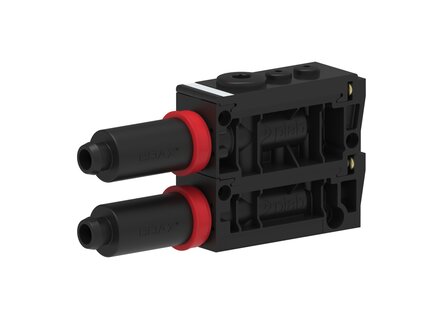 Eżektor kompaktowy P5010 COAX, obudowa, przyłącze 3/8”, wkład COAX Pi48-2X2, (P5010.01.AM.03) (9909164) - Piab