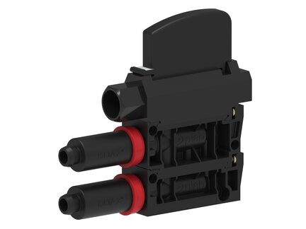 Eżektor kompaktowy P5010 COAX, obudowa, przyłącze Ø10 wkład COAX Pi48-2X2, (P5010.00.AO.09) (9932964) - Piab