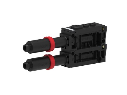 Eżektor kompaktowy P5010 COAX, obudowa, przyłącze Ø10 wkład COAX Pi48-3X2 (P5010.00.AN.01) (9901194) - Piab