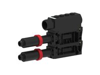 Eżektor kompaktowy P5010 COAX, obudowa, przyłącze 3/8”, wkład COAX Pi48-3X2, (P5010.01.AN.04) (9906670) - Piab