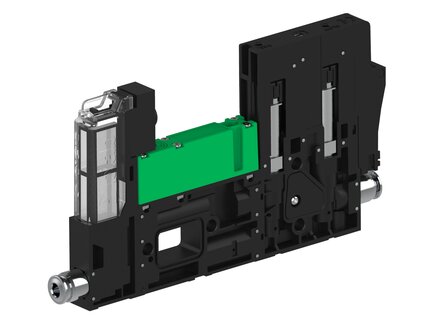 Eżektor piCOMPACT10X MICRO dod.poziom podciśnienia, podwójny, 1 kanał, złącze Ø4, NC próżnia i przedmuch, (PC.X.MC2.S.CBX.X14.1X.4.EI.CCP6) (9927554) - Piab