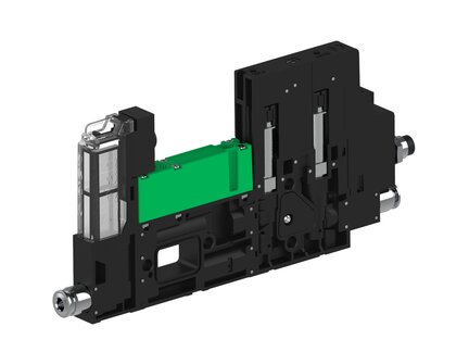 Eżektor piCOMPACT10X MICRO dod.poziom podciśnienia, podwójny, 1 kanał, złącze Ø4, NC próżnia i przedmuch, (PC.X.MC2.S.CBX.S14.1X.4.EI.CCPA) (9929182) - Piab
