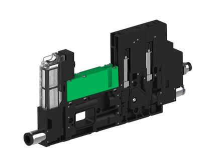 Eżektor piCOMPACT10X MICRO dod.poziom podciśnienia, podwójny, 1 kanał, złącze Ø4, NC próżnia i przedmuch, (PC.X.MC2.S.CBX.S16.1X.4.EI.CCPA) (9959080) - Piab