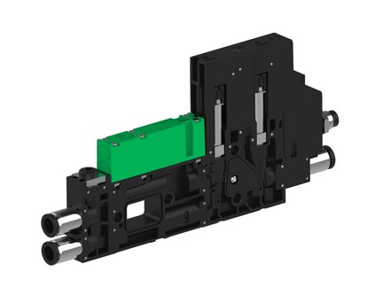 Eżektor piCOMPACT10X MICRO dod.poziom podciśnienia, podwójny, 1 kanał, złącze Ø6, NO próżnia + NC przedmuch, (PC.X.MC2.S.CAX.X26.1X.6.EI.OCPA) (9962408) - Piab