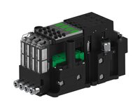 Eżektor piCOMPACT10X MICRO wys, przepływ podciśnienia, pojedynczy, 4 kanały, 2xzłącze Ø6, NC próżnia i przedmuch, (PC.S.MC1.S.CBA.X14.4X.26.EC.CCP26) (9955144) - Piab