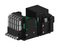 Eżektor piCOMPACT10X MICRO dod. wys, przepływ podciśnienia, podwójny, 5 kanałów, 2xzłącze Ø6, NC próżnia i przedmuch, (PC.T.MC2.S.CBX.X14.5X.26.EN.CCP26) (9921149) - Piab