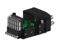 Eżektor piCOMPACT10X MICRO dod. wys, przepływ podciśnienia, pojedynczy, 6 kanałów, 2xzłącze Ø6, NC próżnia i przedmuch, (PC.T.MC1.S.CBX.S14.6X.26.EC.CCP26) (9924860) - Piab