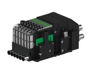 Eżektor piCOMPACT10X MICRO dod.poziom podciśnienia, podwójny, 6 kanałów, 2xzłącze Ø6, NC próżnia i przedmuch, (PC.X.MC2.S.CBA.S16.6X.26.EC.CCP26) (9913678) - Piab