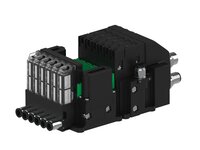 Eżektor piCOMPACT10X MICRO dod.poziom podciśnienia, podwójny, 6 kanałów, 2xzłącze Ø6, NC próżnia i przedmuch, (PC.X.MC2.S.CBX.S16.6X.26.EN.CCP26) (9953074) - Piab