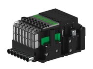 Eżektor piCOMPACT10X MICRO dod.poziom podciśnienia, podwójny, 7 kanałów, 2xzłącze Ø6, NC próżnia i przedmuch, (PC.X.MC2.S.CBA.S16.7X.26.EC.CCP44) (9956689) - Piab