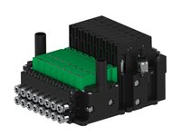 Eżektor piCOMPACT10X MICRO dod. wys, przepływ podciśnienia, podwójny, 8 kanałów, 2xzłącze Ø6, NC próżnia i przedmuch, (PC.T.MC2.S.CBX.X24.8X.26.EC.CCP44) (9958222) - Piab