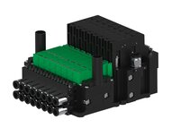 Eżektor piCOMPACT10X MICRO wys, przepływ podciśnienia, podwójny, 8 kanałów, 2xzłącze Ø6, NC próżnia i przedmuch, (PC.S.MC2.S.CBX.X26.8X.26.EC.CCP44) (9954159) - Piab