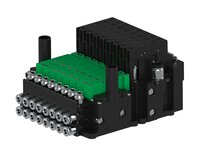 Eżektor piCOMPACT10X MICRO wys, przepływ podciśnienia, podwójny, 8 kanałów, 2xzłącze Ø6, NC próżnia i przedmuch, (PC.S.MC2.S.CBX.X34.8X.26.EC.CCN44) (9914875) - Piab
