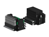 Eżektor piCOMPACT10X MICRO dod. wys, przepływ podciśnienia, podwójny, 8 kanałów, złącze Ø6, 2xzłącze Ø6, NC próżnia i przedmuch, (PC.T.MC2.S.CAX.S14.8B.26.EN.CCP44) (9927702) - Piab