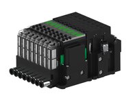 Eżektor piCOMPACT10X MICRO dod. wys, przepływ podciśnienia, podwójny, 8 kanałów, 2xzłącze Ø6, NC próżnia i przedmuch, (PC.T.MC2.S.AAA.S16.8X.26.EN.CCP44) (9916004) - Piab