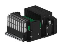 Eżektor piCOMPACT10X MICRO dod. wys, przepływ podciśnienia, podwójny, 8 kanałów, 2xzłącze Ø6, NC próżnia i przedmuch, (PC.T.MC2.S.CBX.X14.8X.26.EN.CCP44) (9921062) - Piab