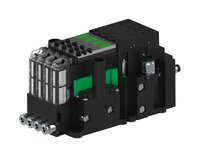 Eżektor piCOMPACT10X MICRO wys, przepływ podciśnienia, podwójny, 4 kanały, 2xzłącze Ø6, NC próżnia i przedmuch, (PC.S.MC2.S.DBA.S14.4X.26.EC.CCPA) (9932300) - Piab