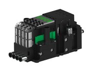 Eżektor piCOMPACT10X MICRO dod.poziom podciśnienia, podwójny, 4 kanały, 2xzłącze Ø6, NC próżnia i przedmuch, (PC.X.MC2.S.DBA.S16.4X.26.EC.CCNA) (9937265) - Piab