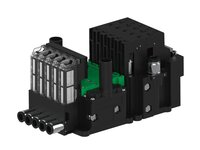 Eżektor piCOMPACT10X MICRO wys, przepływ podciśnienia, pojedynczy, 5 kanałów, 2xzłącze Ø6, NC próżnia, (PC.S.MC1.S.EBX.S16.5X.26.EC.CP26) (9916447) - Piab