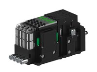 Eżektor piCOMPACT10X MICRO dod. wys, przepływ podciśnienia, podwójny, 4 kanały, 2xzłącze Ø6, NC próżnia i przedmuch, (PC.T.MC2.S.AAA.S114.4X.26.EN.CCPA) (9923323) - Piab