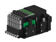 Eżektor piCOMPACT10X MICRO dod.poziom podciśnienia, podwójny, 6 kanałów, 2xzłącze Ø6, NC próżnia, (PC.X.MC2.S.EBA.S14.6X.26.EC.CN26) (9913725) - Piab