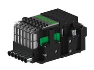 Eżektor piCOMPACT10X MICRO wys, przepływ podciśnienia, podwójny, 6 kanałów, 2xzłącze Ø6, NC próżnia, (PC.S.MC2.S.EBA.S16.6X.26.EC.CP26) (9949537) - Piab