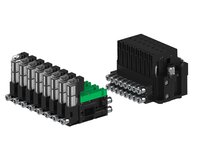 Eżektor piCOMPACT10X MICRO, niskie ciś. zasilania, pojedynczy, 8 kanałów, złącze Ø4, 2xzłącze Ø6, NC próżnia, (PC.L.MC1.S.EBX.S14.8A.26.EI.CP44) (9921575) - Piab